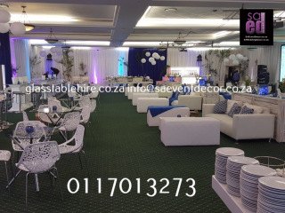 Indaba Hotel - All White Lounge Cocktail Events Furniture Hire