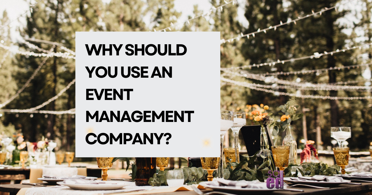 Why hire an events management company? 1