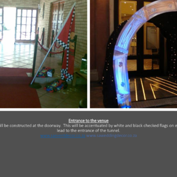 Need For Speed Themed Event Decor 1