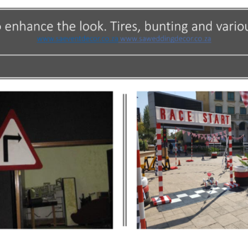 Need For Speed Themed Event Decor 2