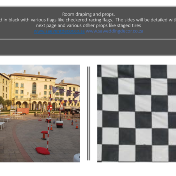 Need For Speed Themed Event Decor 3