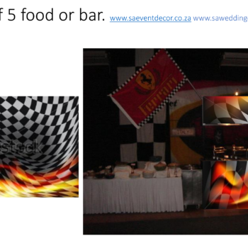 Need For Speed Themed Event Decor 4
