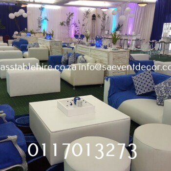 All White With Blue Accent 9