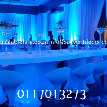 All White With Blue Accent 12