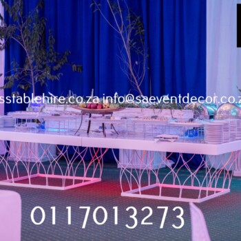 All White With Blue Accent 15