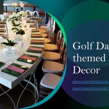 Golf Day Themed Event Décor 5