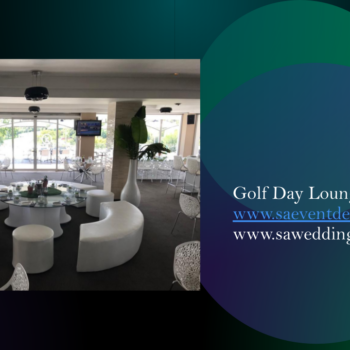 Golf Day Themed Event Décor 2