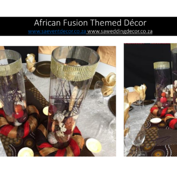 African Fusion Themed Décor 1