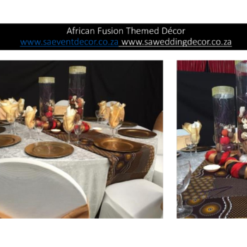 African Fusion Themed Décor 2
