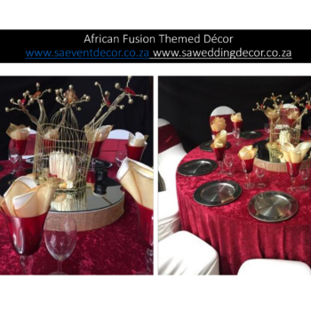 African Fusion Themed Décor 7