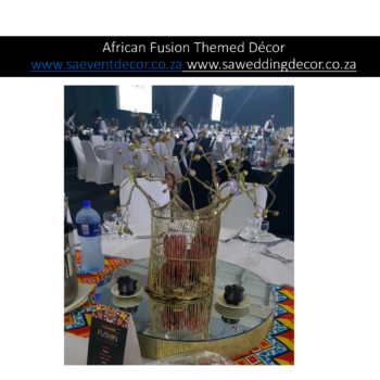 African Fusion Themed Décor 8