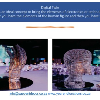 Digital Twin Themed Décor 2