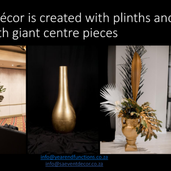 Black and Gold Themed Cocktail 9