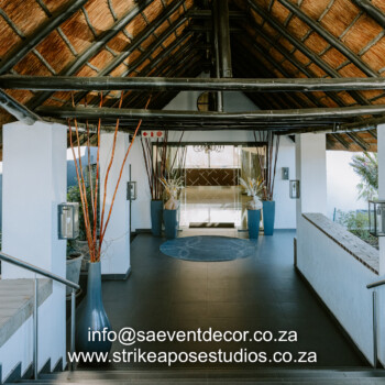 Transformation of Indaba Hotel reception and restaurant 58