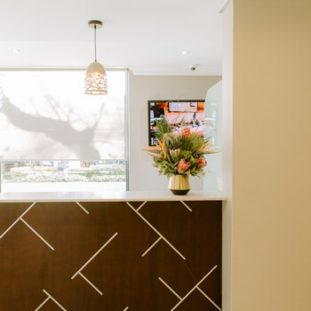 Transformation of Indaba Hotel reception and restaurant 9