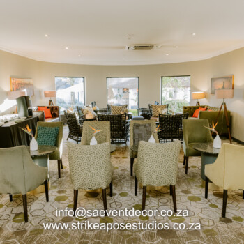Transformation of Indaba Hotel reception and restaurant 10