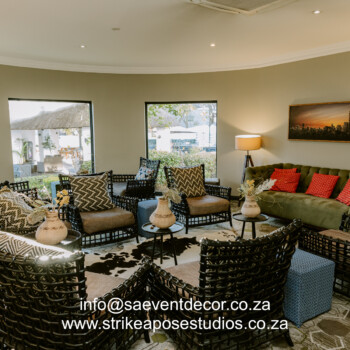 Transformation of Indaba Hotel reception and restaurant 13
