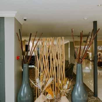 Transformation of Indaba Hotel reception and restaurant 27