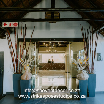 Transformation of Indaba Hotel reception and restaurant 2