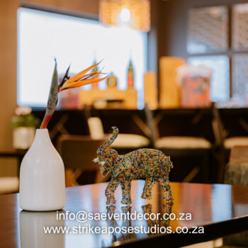 Transformation of Indaba Hotel reception and restaurant 33