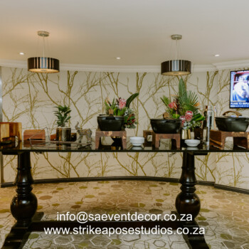 Transformation of Indaba Hotel reception and restaurant 45
