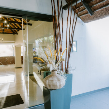 Transformation of Indaba Hotel reception and restaurant 4