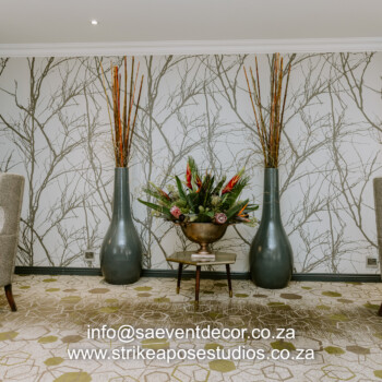 Transformation of Indaba Hotel reception and restaurant 49