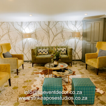 Transformation of Indaba Hotel reception and restaurant 6