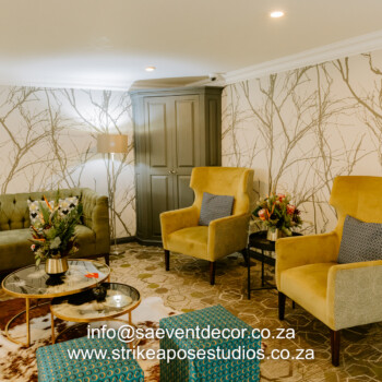Transformation of Indaba Hotel reception and restaurant 7