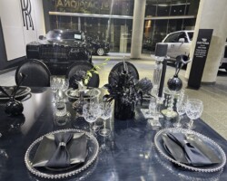 Black Silver & Crystal 3