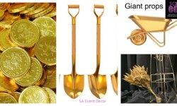 City of Gold Themed Event Decor 11