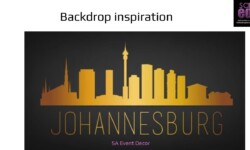 City of Gold Themed Event Decor 3