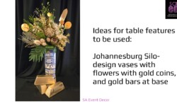 City of Gold Themed Event Decor 4