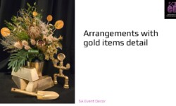 City of Gold Themed Event Decor 5