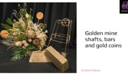 City of Gold Themed Event Decor 7