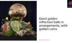 City of Gold Themed Event Decor 8