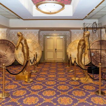 City of Gold Themed Event Decor 12