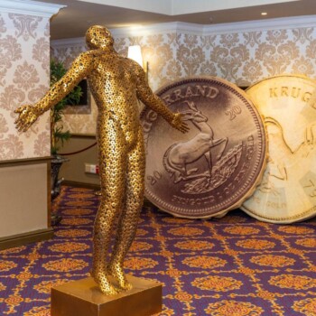 City of Gold Themed Event Decor 13