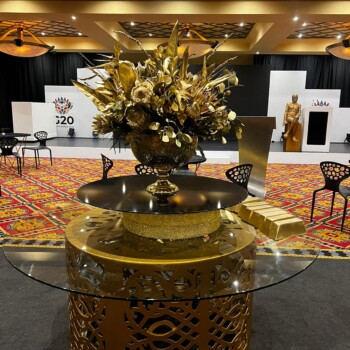 City of Gold Themed Event Decor 25