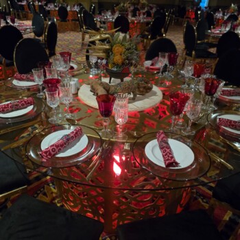 City of Gold Themed Event Decor 1
