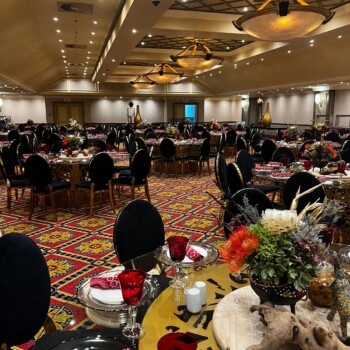 City of Gold Themed Event Decor 3