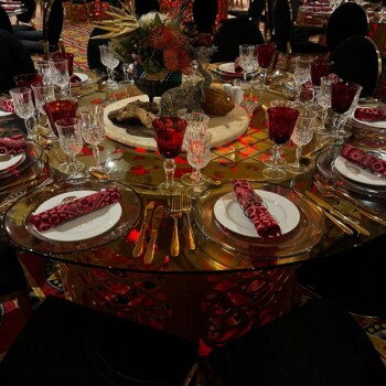 Gold CNC Designer Table 5