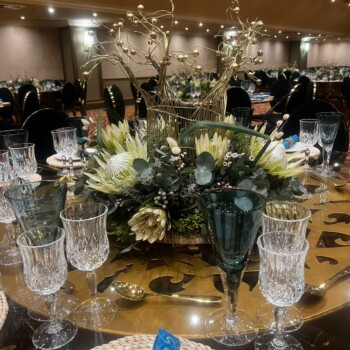 Gold CNC Designer Table 6