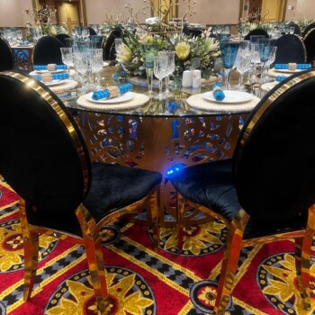 City of Gold Themed Event Decor 9