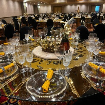City of Gold Themed Event Decor 11