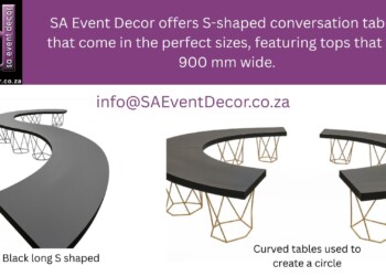 S Shaped Conversation Tables 3
